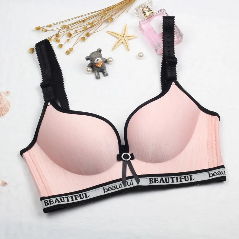 

Wire Free Sexy Lingerie Push Up Bra Breathable Underwear Women Sexy Bra