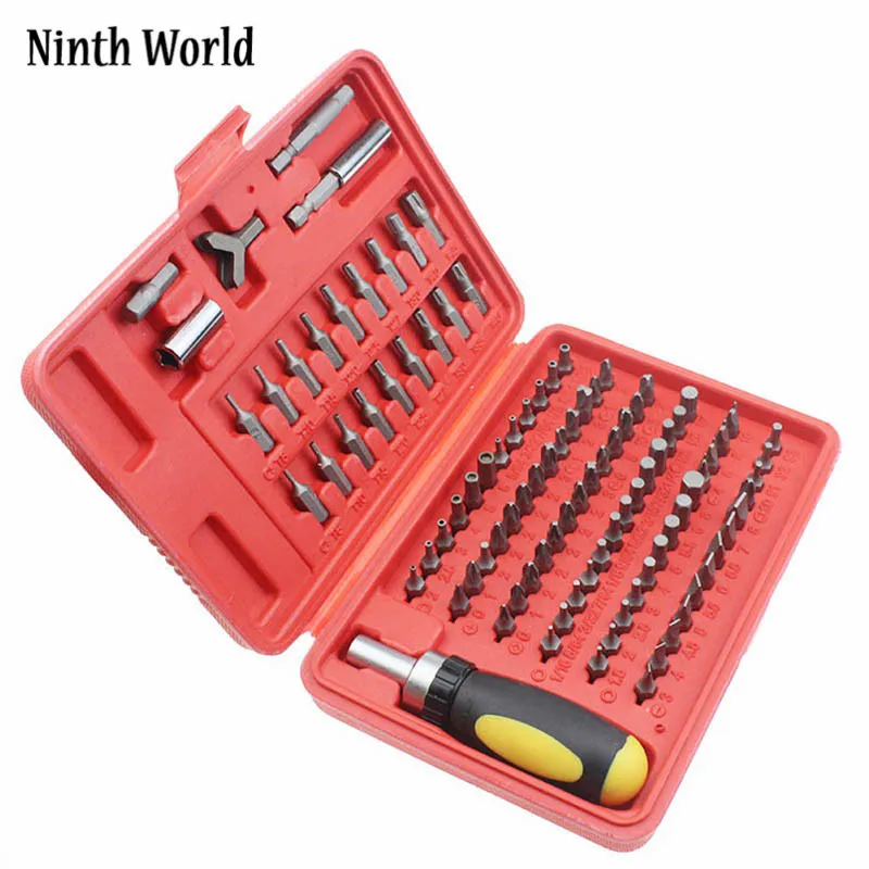 Ninth World 101pcs Professional Screwdriver Bits Sturdy Chrome Vanadium