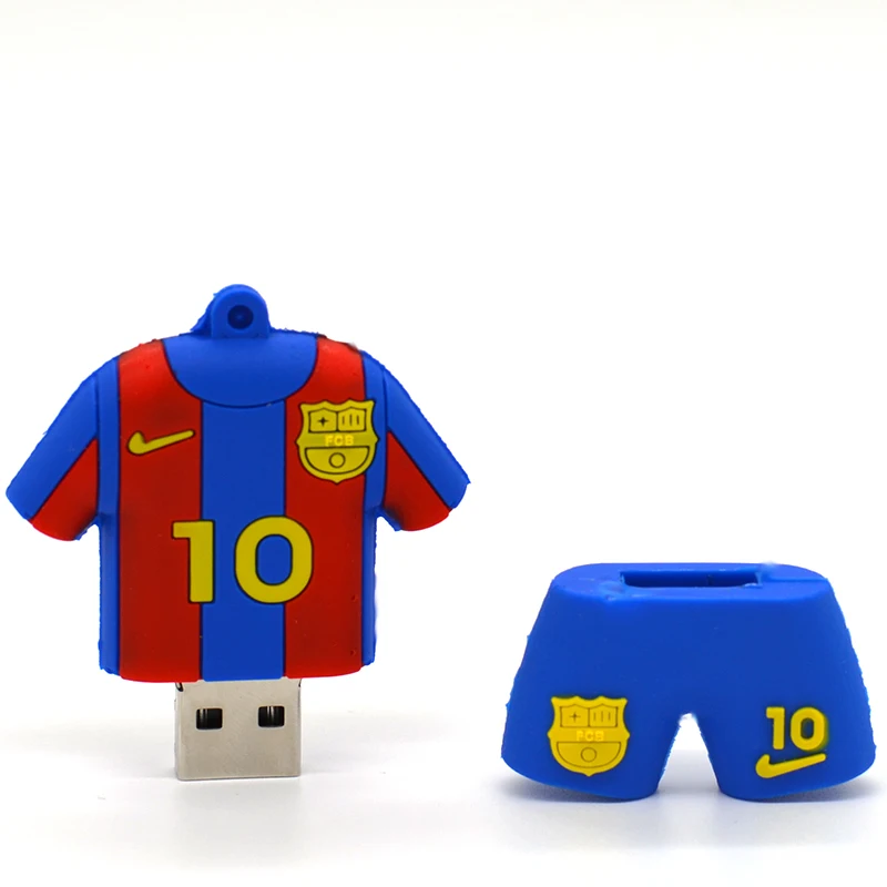 

DUBY Pen drive 4GB 8GB 16gb 32GB 64GB messi Football shirt usb 2.0 flash drive memory stick pendrive flashdrive gift mini gift
