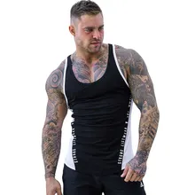 Мужской спортивный жилет Летний без рукавов жилет мужской дышащий самосовершенствование Спорт Фитнес облегающий нижний тип quick-dryi
