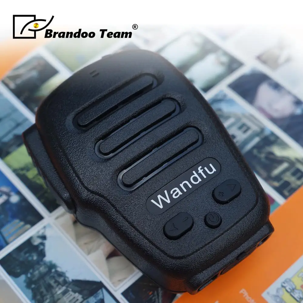 Bluetooth PTT рация ручной микрофон Микрофон и динамик поддержка Zello Kodiak grouptalk |