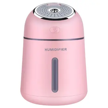

Mini Cool Mist Humidifier - with USB Fan, USB LED Light for Bedroom Baby Ultrasonic Premium Mini Air Humidifier Unit,Waterless