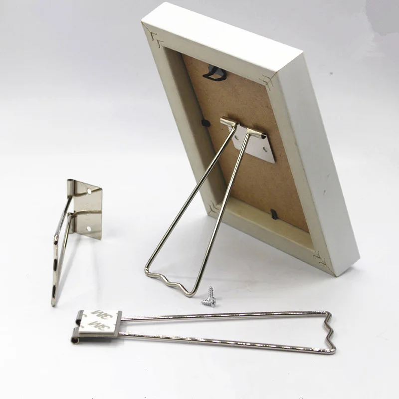 1set=2pcs! Iron photo frame Pedestal Holder Photo Frame support 5 8 10