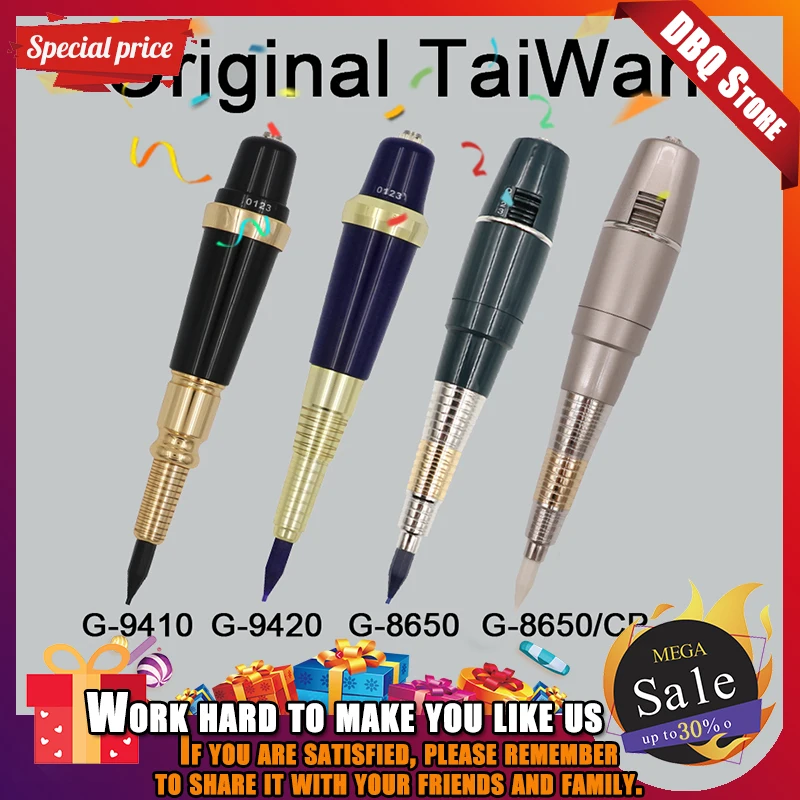 

High Quality Original Taiwan Giant Sun Tattoo Machine Permanet Makeup Machine for Eyebrow G8650 G-9410 G-8650 G-9740 tattoo gun