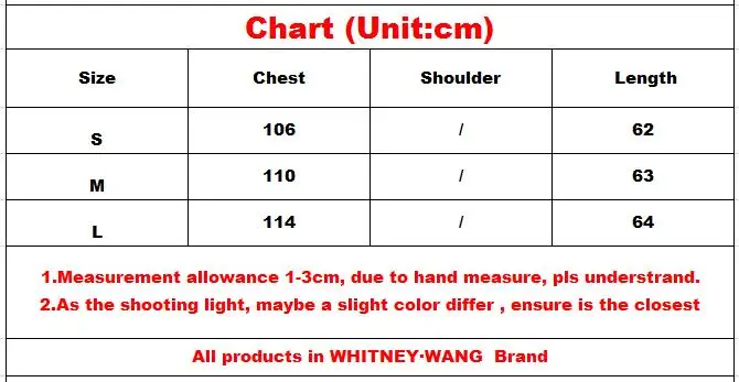 WHITNEY SIZE