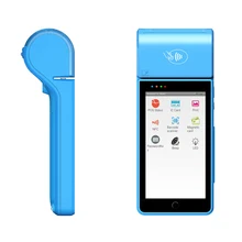 5 inch Touch Screen Handheld Android 7 0 POS terminal with NFC reader PCI and EMV