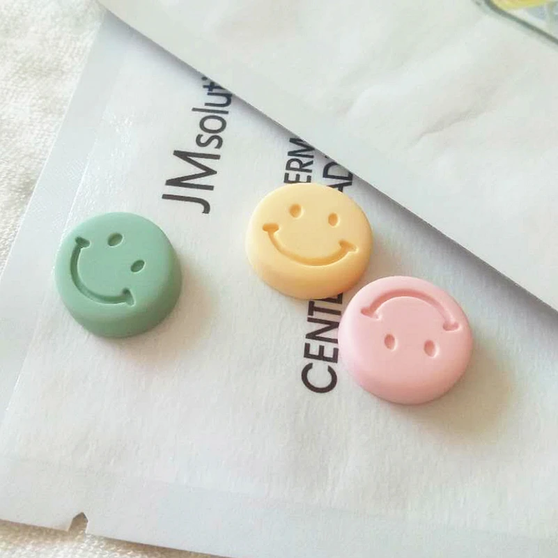 resin smiling face