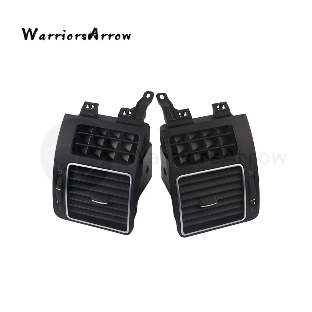

WarriorsArrow Pair Dashboard Front L+R Chrome AC Air Vent Outlet For VW Touran 2003-2015 1T0819703A 1T0819704A 1TD819703A