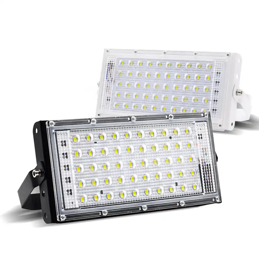Led Rgb Flood Light Ip66 Ac220v 50w Waterproof Floodlight Bulb Outdoor Lightings Spotlight For Home Industry Lamp