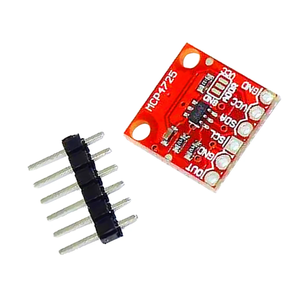 MCP4725 12C DAC Breakout Module Development Board 12 Bit Breakout Resolution