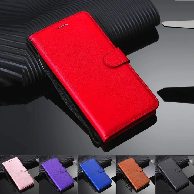 Luxury PU Leather Wallet Phone Case For Apple iPhone 7 5 5S SE 6 6S Plus Card Slots Flip Cover X XS Max XR 8 Bag | Мобильные