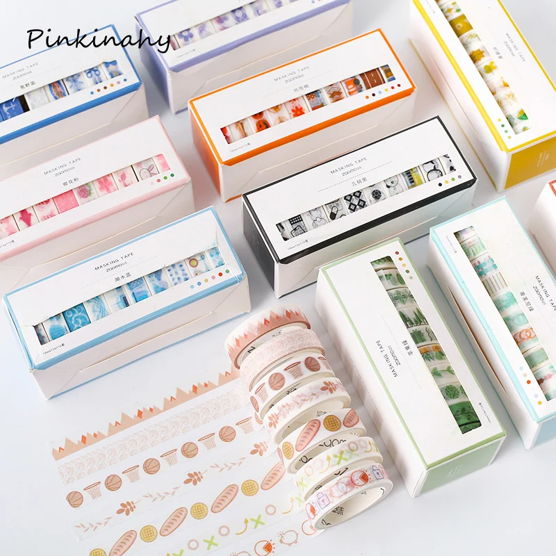 

Cute Daily life Bullet Journal Washi Tape Set Kawaii Masking Tapes DIY Decorative Diary Scrapbooking Label Stickers Photo Ablums