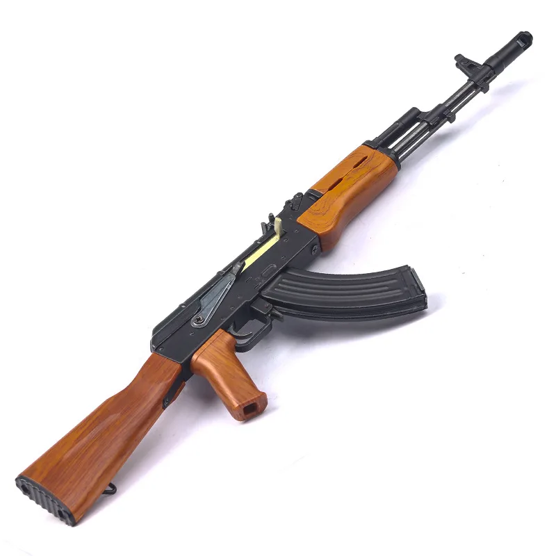1:6 моделирование модель штурмовая снайперская винтовка Ak74 tangpusen заряд сплава игрушечный пистолет модели для сборки Подарки
