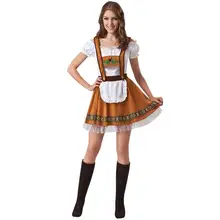 Женский костюм Октоберфест нарядное платье Heidi немецкий костюм разносчицы пива