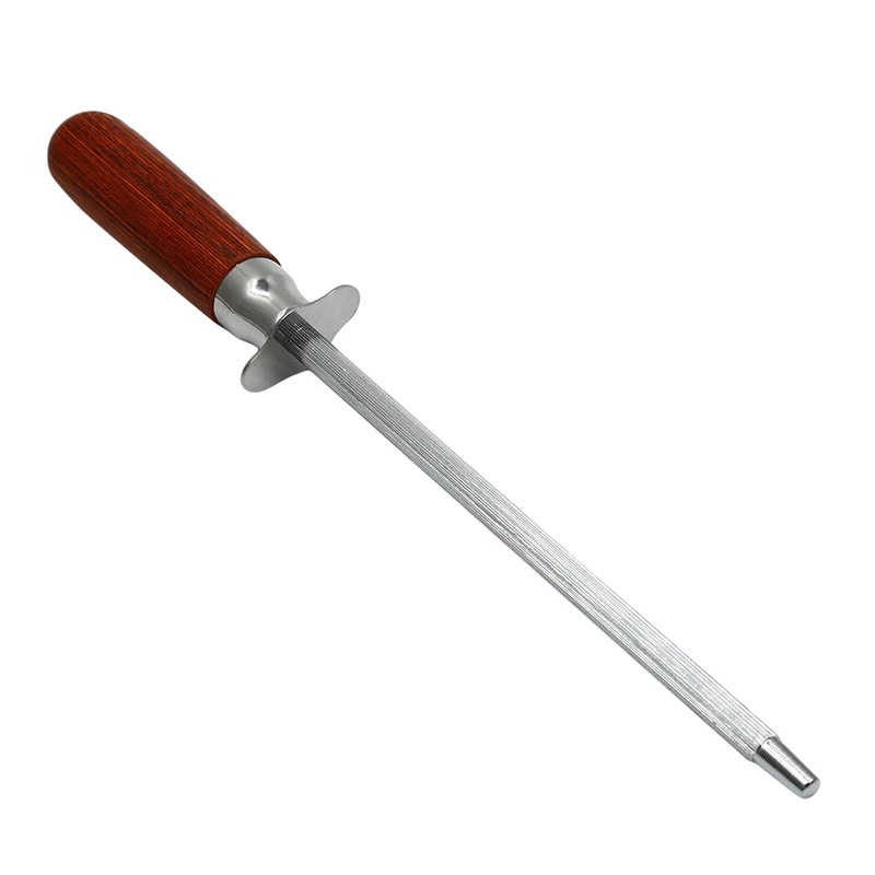 30x4cm Professional Chef Knife Sharpener Rod Diamond Sharpening Stick Honing Steel For Kitchen Knife And Stainless Steel Knives - Цвет: 30x4cm