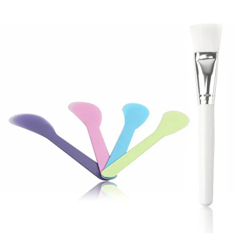 Nylon Mesh Screens Facial Fan Brushes