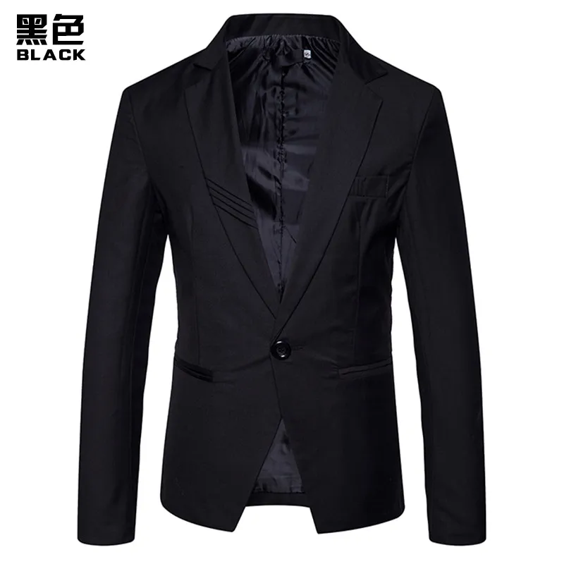 FUMUD2018 New Fashion Men's Party Casual Suit Jacket Jacket Veste Homme