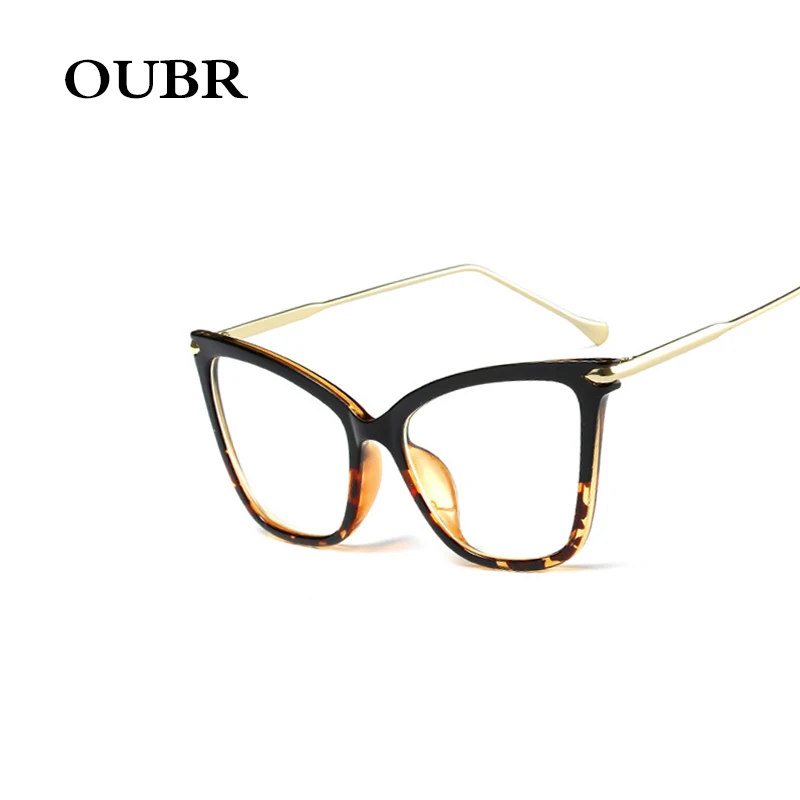 OUBR Ms. Cat Eye модные очки Ms. оптическая компьютерная оправа для очков модная черная красная оправа для очков