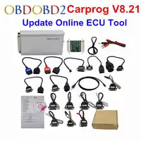 ออนไลน์รุ่น Carprog V8.21 Carprog V10.05/10.93 รถ Prog โปรแกรมเมอร์สำหรับถุงลมนิรภัย/วิทยุ/Dash/IMMO/ ECU Auto Repair เครื่องมือ
