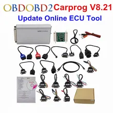 Интернет-версия CARPROG V8.21 CARPROG V10.05 Полный автомобильный адаптер прог программист для водителя/радио/тире/ИММО/ ЭБУ инструмент автоматического ремонта
