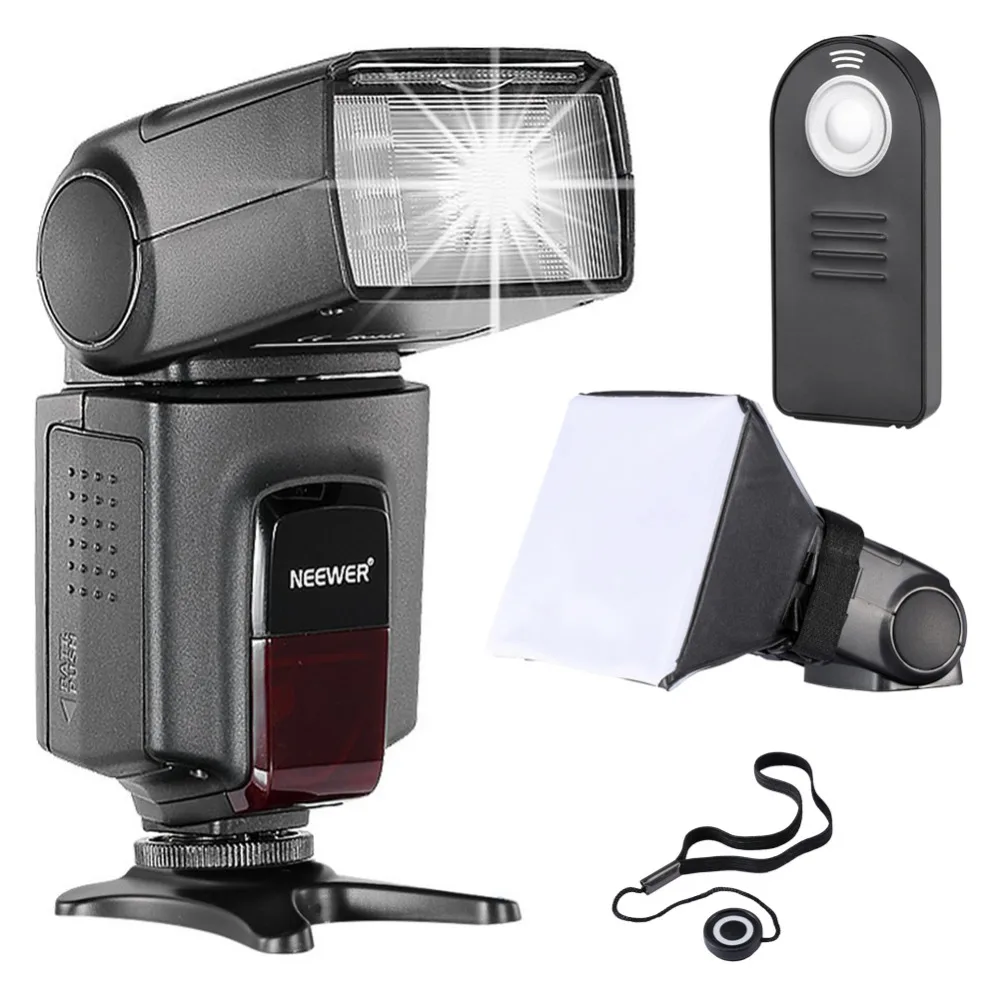 Neewer TT560 Flash Speedlite Kit для Canon Nikon Sony Pentax DSLR камер со стандартным горячим башмаком Remote