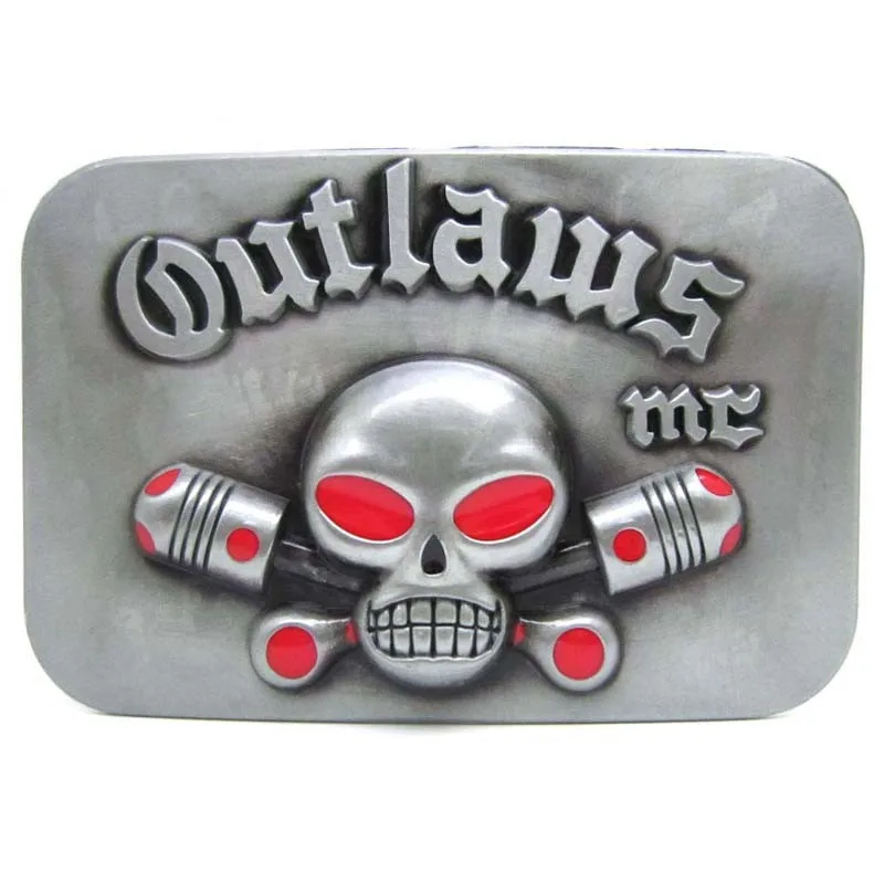 

New Arrived Outlaws buckle for Motorcycle Club biker clothing belt buckle Accessoies
