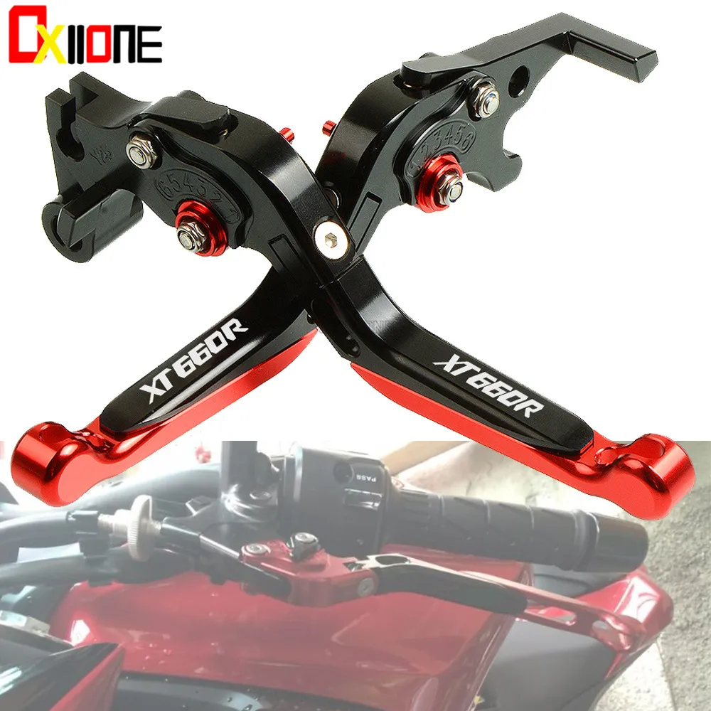 

For Yamaha XT660 R X 2004-2016 2014 2015 XTZ750 Super Tenere 89-95 Motorcycle Adjustable Folding Extendable Brake Clutch Levers
