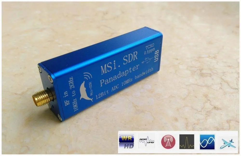 SDR приемник MSI. SDR 10 кГц до 2 ГГц Panadapter SDR приемник совместимый SDRPlay RSP1