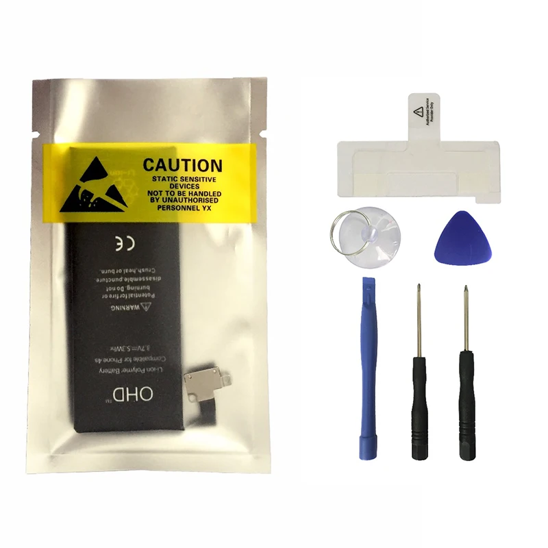 OHD 3.7v 1430mAh 100 New Original Zero Cycle Phone Battery Internal Replacement Batteries for