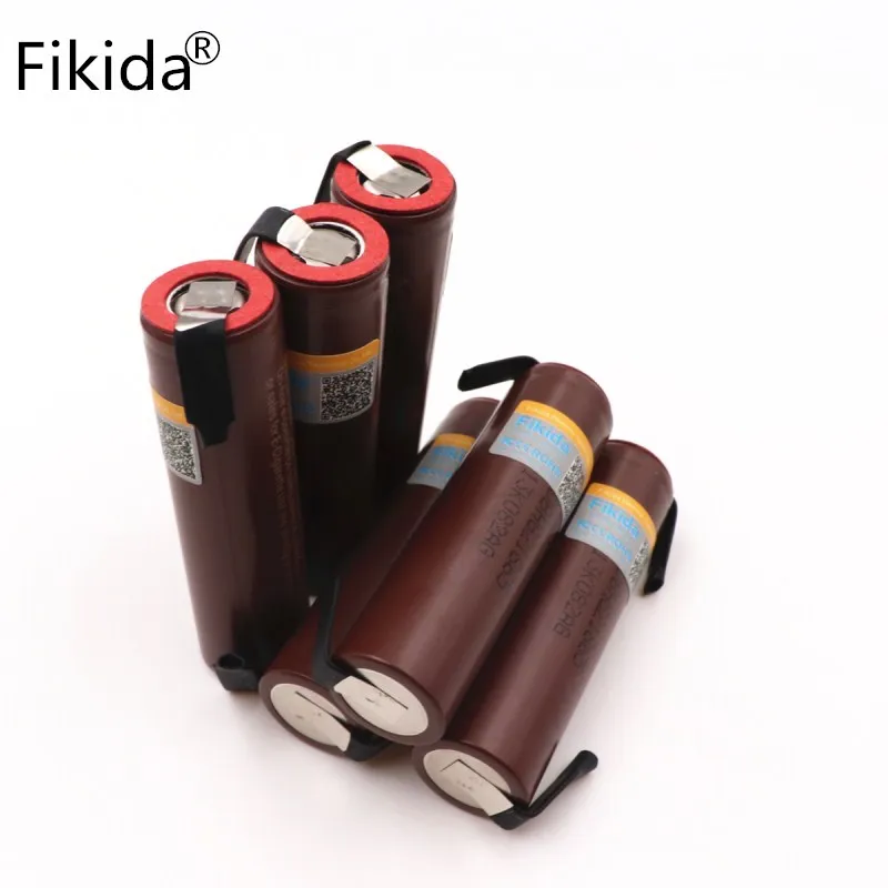 

100% Original for LG HG2 18650 3000mAh electronic cigarette rechargeable battery high-discharge, 30A high current + DIY nicke