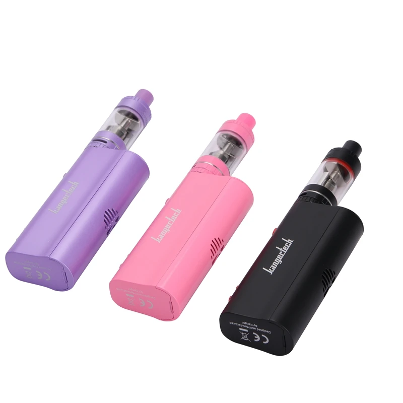 Оригинал Kanger Topbox Nano Starter Kit 60 Вт модель TC с Toptank нано распылитель 18650 коробка Mod