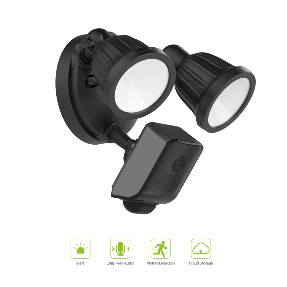 

Freecam 1080P Floodlight Camera Home Security Camera PIR Motion-Activated Waterproof One-way Talk Night Vision Wifi Cam L800CB