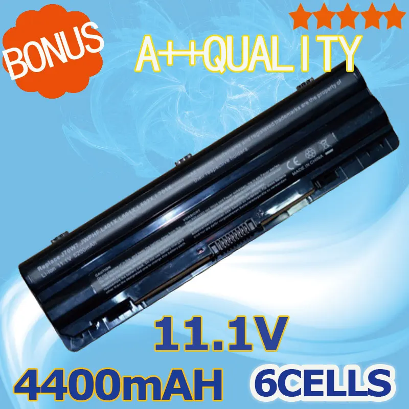 4400 мАч 11 1 В Аккумулятор для ноутбука Dell XPS 14 15 17/17 3D 17D L401x L501x L701x серии 312 1127 J70W7 JWPHF
