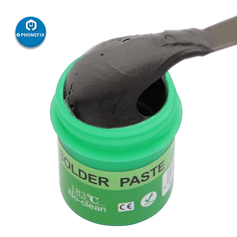 

RELIFERL-400 RL-401 RL-402 40g No-Clean Soldering Paste Sn63/Pb67 183°C Solder Cream for iPhone Phone BGA Reballing Soldering