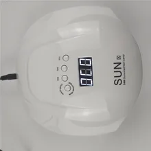 Sunx УФ-лампы для ногтей 54 Вт фототерапии машина вылечить все Гель-лак светодиодный светильник двойного света инфракрасного Сенсор Сушилка для ногтей 30 s/60 s синхронизации