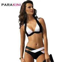 PARAKINI Sexy Bikinis Women Swimsuit 2017 Summer Beach Wear Bikini Set Push Up Bandage Swimwear Plus