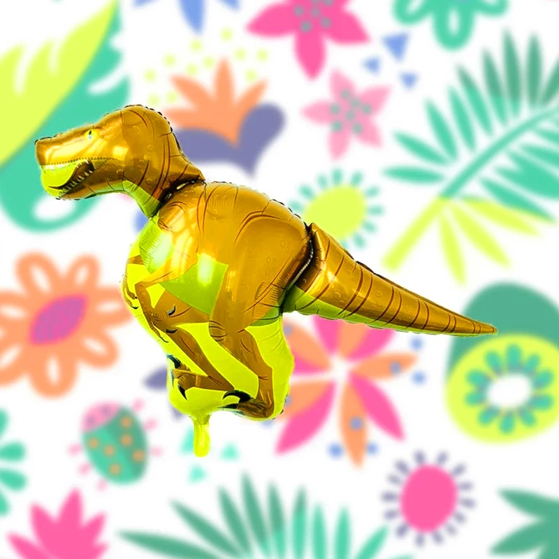 1 Mini Raptor Shape Aluminum Film Helium Balloon Animal Birthday Children Family Party New Year 2019 Decorative Ballon | Дом и сад