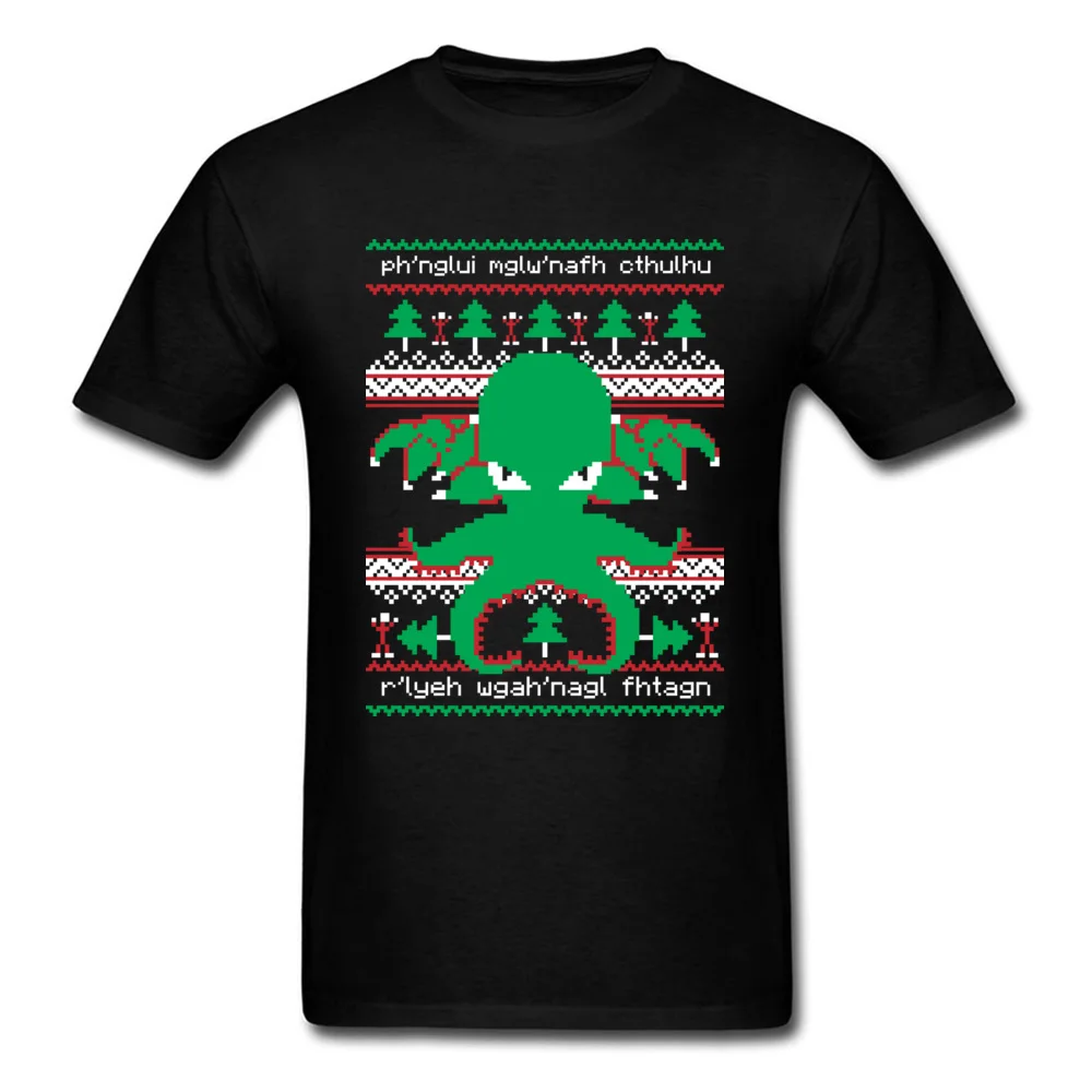 Cthulhu Cultist Christmas Santa_black