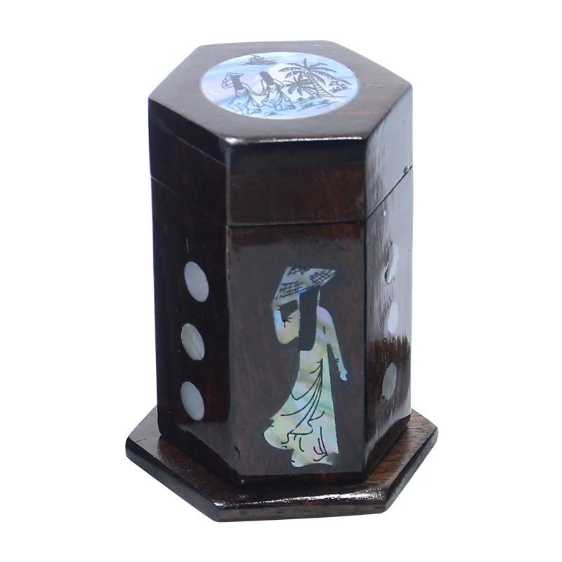 ريدوود حامل عصي الأسنان الصينية نمط الراقية روزوود خشب متين الإبداعية المنزلية مسواك زجاجة المطبخ الجدول الديكور