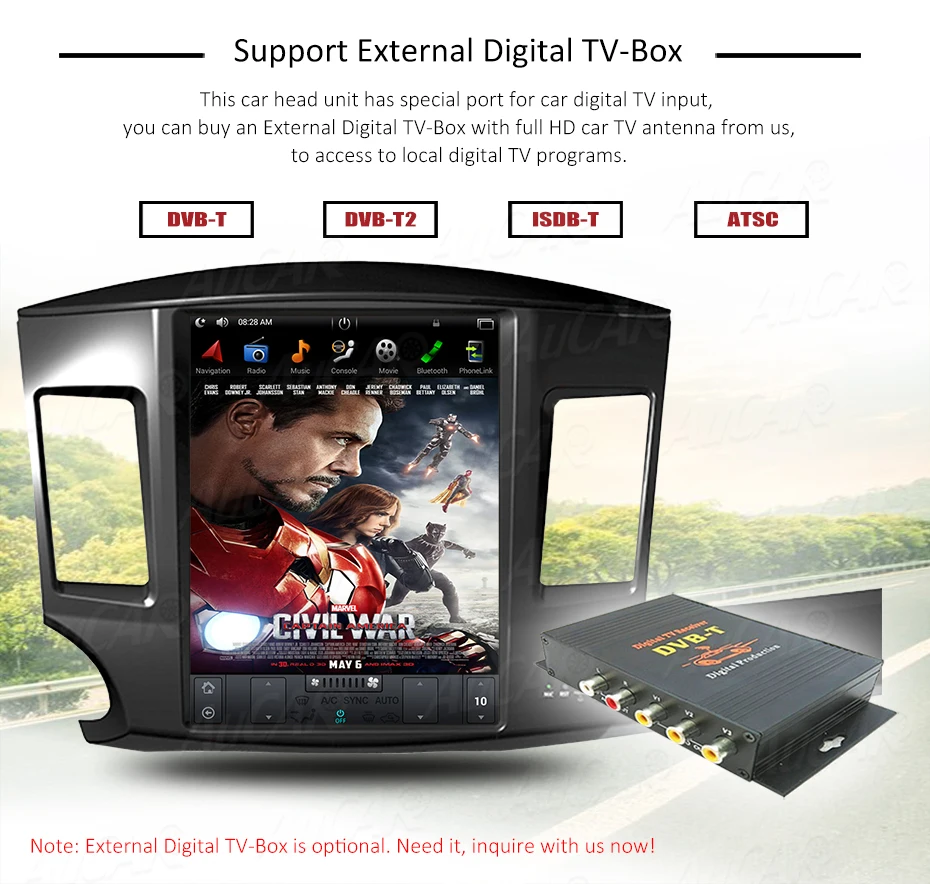 Discount Tesla 2 DIN Android 8.1 car radio for Mitsubishi 2010 - 2015 Lancer car multimedia gps navigation Stereo autoradio DVD player 19