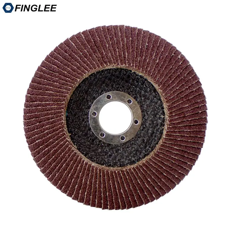 

1Pc Grit60/80 4/5/6 Inches Sanding Flap Discs Grinding Sanding Polishing Wheels Polished Wafers Wheels for Angle Grinder