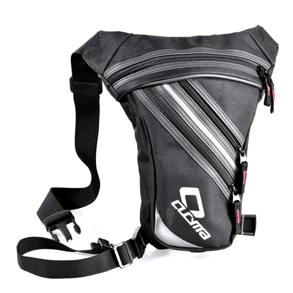 CUCYMA велосипед езда поясная сумка для кошелька телефон мотоцикл гоночная ножка сумка поясная сумка рюкзак - Название цвета: Черный