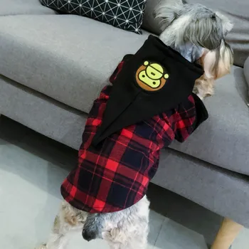 

Pet Trend Clothes Dog Cat Clothes Starling Teddy Schnauzer Puppy Winter Thick French Bulldog Poodie Clothes Pet Supplies