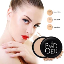 Soft Translucent Compact Pressed Powder Face Contour Palett Setting Makeup Bare Cosmetic