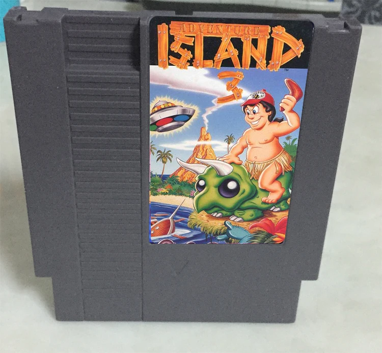 

Hudson's Adventure Island 3 Game Card For 72 Pin 8 Bit Game Player