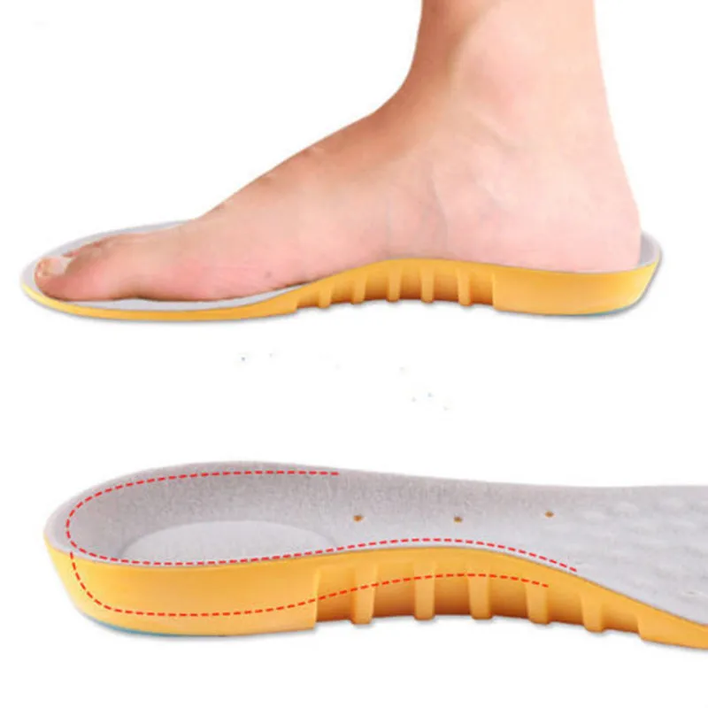 1 Pair Memory Foam Sport Insoles Sweat Absorption Pads Running Sport ...