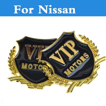 

2 colors VIP Logo Car Styling Badge Sticker Modified For Nissan Maxima Micra Moco Murano Note rt Fairlady Z Figaro Fuga Leaf