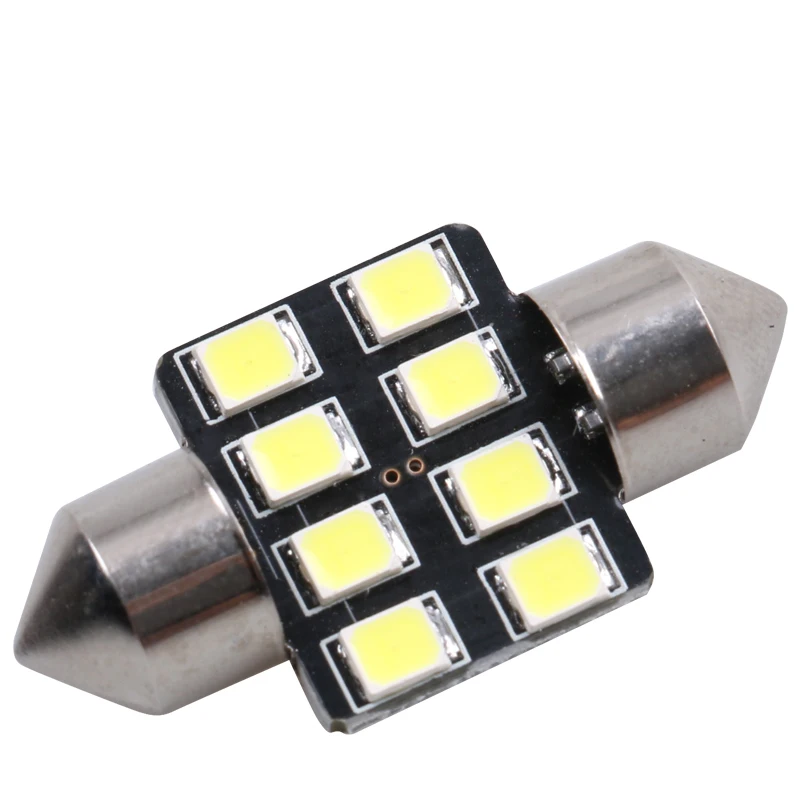 1 шт. гирлянда 31 мм 36 39 42 светодиодный светильник C5W C10W 2835 SMD Canbus без ошибок