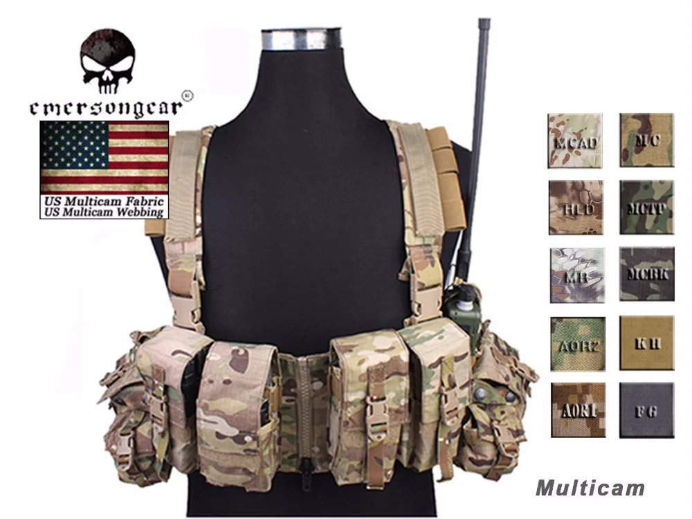 Emersongear LBT 1961A R нагрудная установка для страйкбола боевая система Molle EM2977|geared