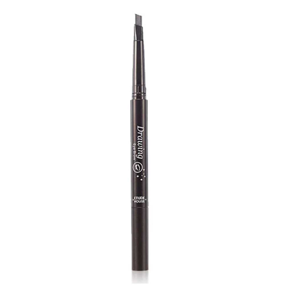 Специальный двойной концевой макияж автоматический карандаш для бровей водонепроницаемый стойкий карандаш для бровей Косметика для макияжа бровей - Цвет: DARK COFFEE